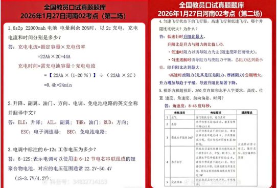 图片[3]-王涛口试真题-更炽热无人机CAAC执照备考